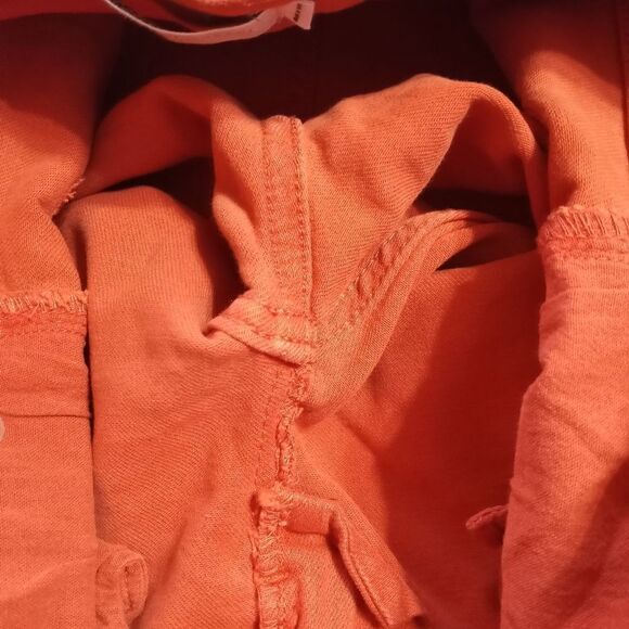 Pilcro And The LetterPress High Rise Bootcut Raw Hem Size 25 Rustic Orange - Picture 6 of 13